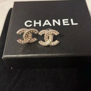 Chanel Faux  Earrings Excellent Condition